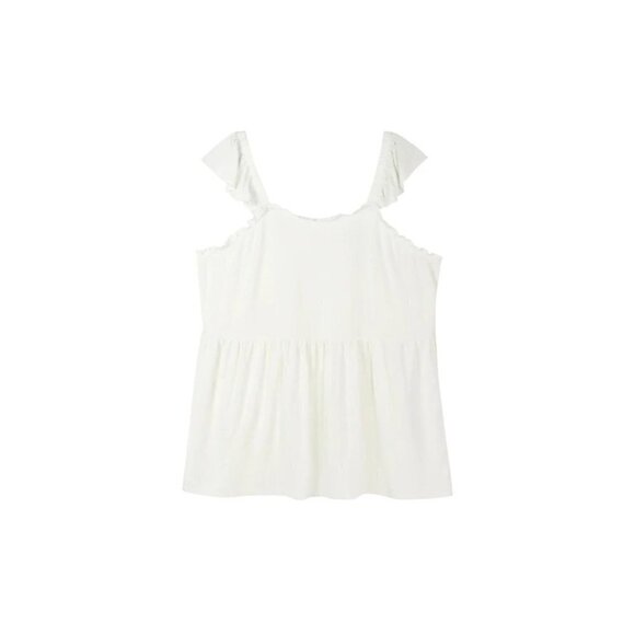 Ruffle Sleeve Tank | 89th + Madison | 1X - Picture 10 of 10